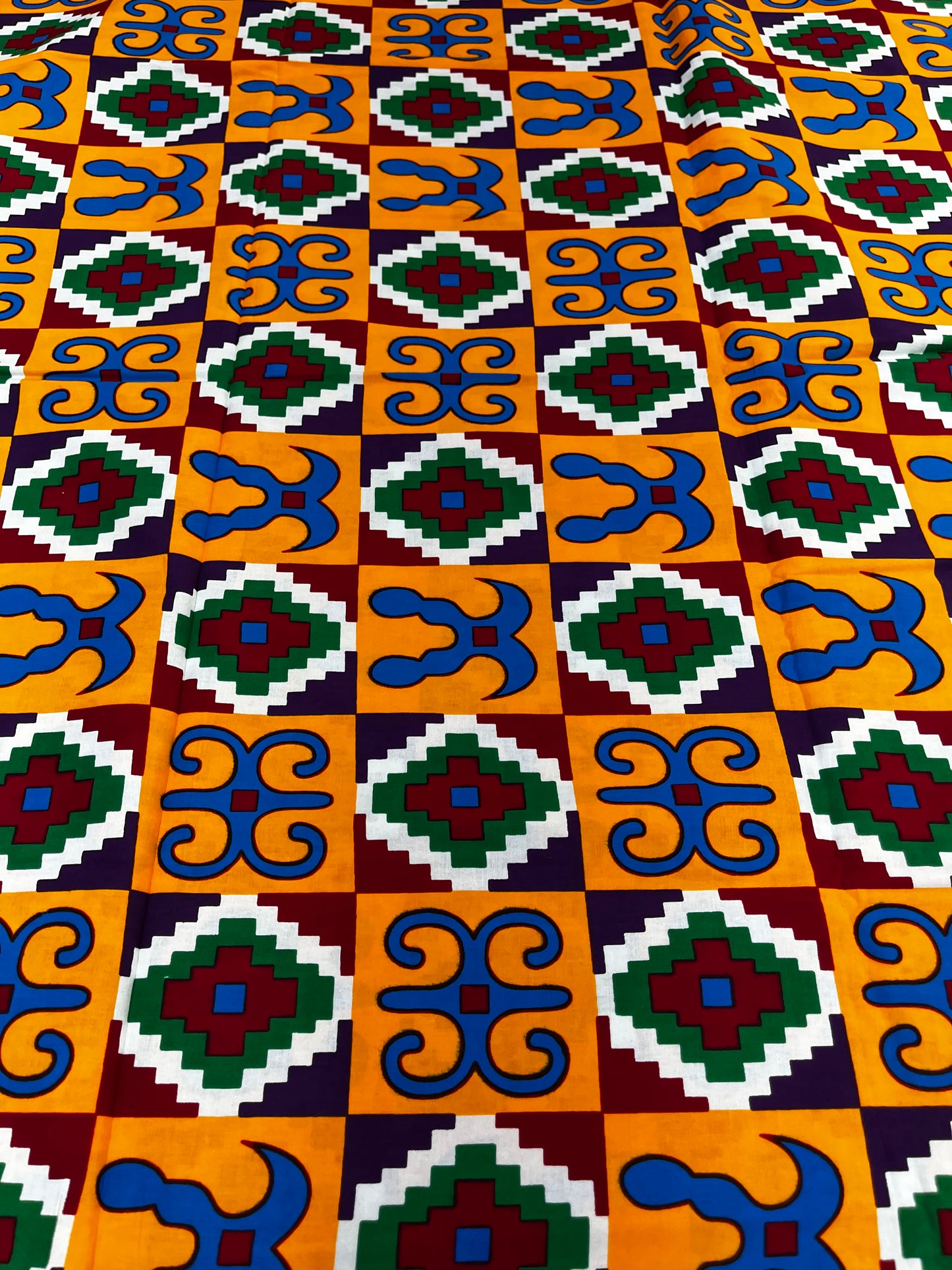 African kente fabric