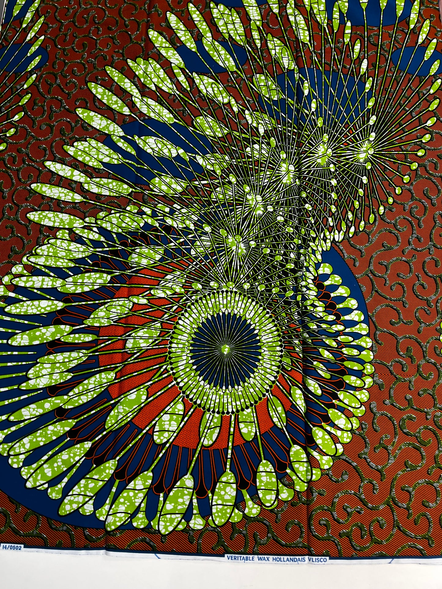 6 yards African print fabric