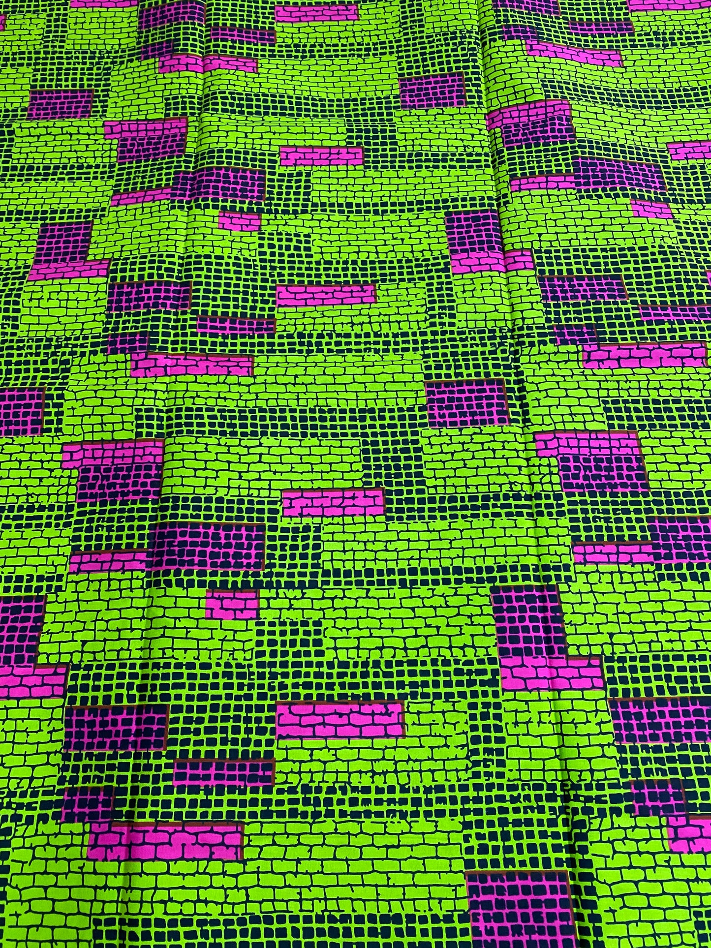 African print fabric sold by the yard