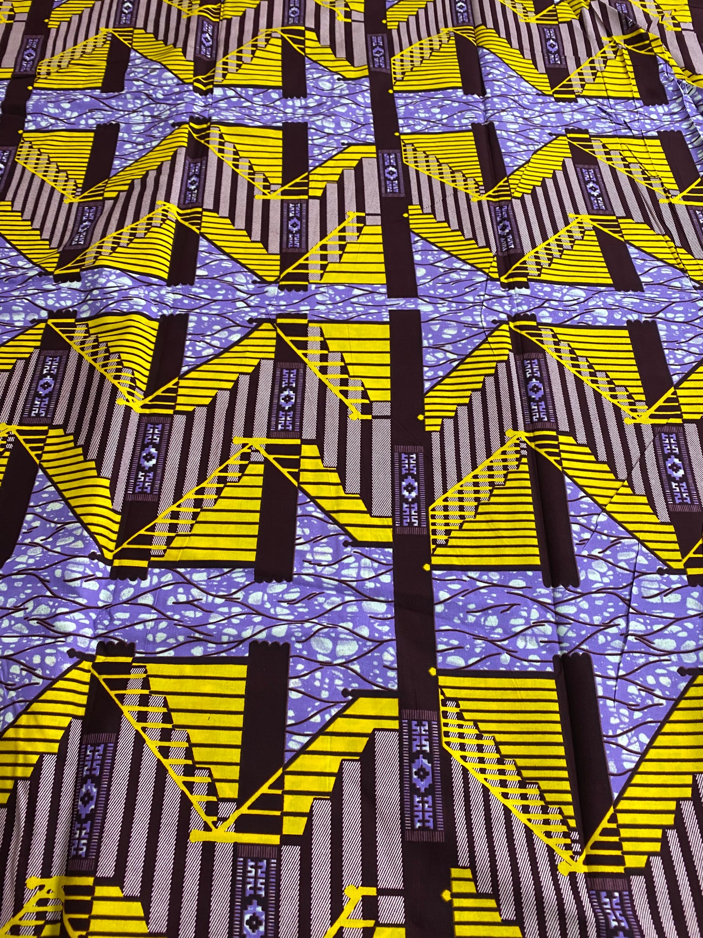 African print fabric sold by the yard