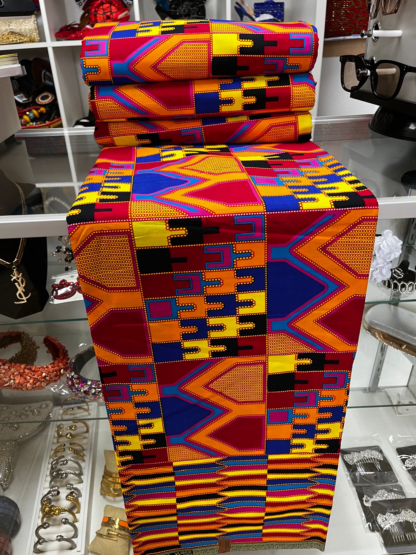 Kente, African Wax Cotton Print