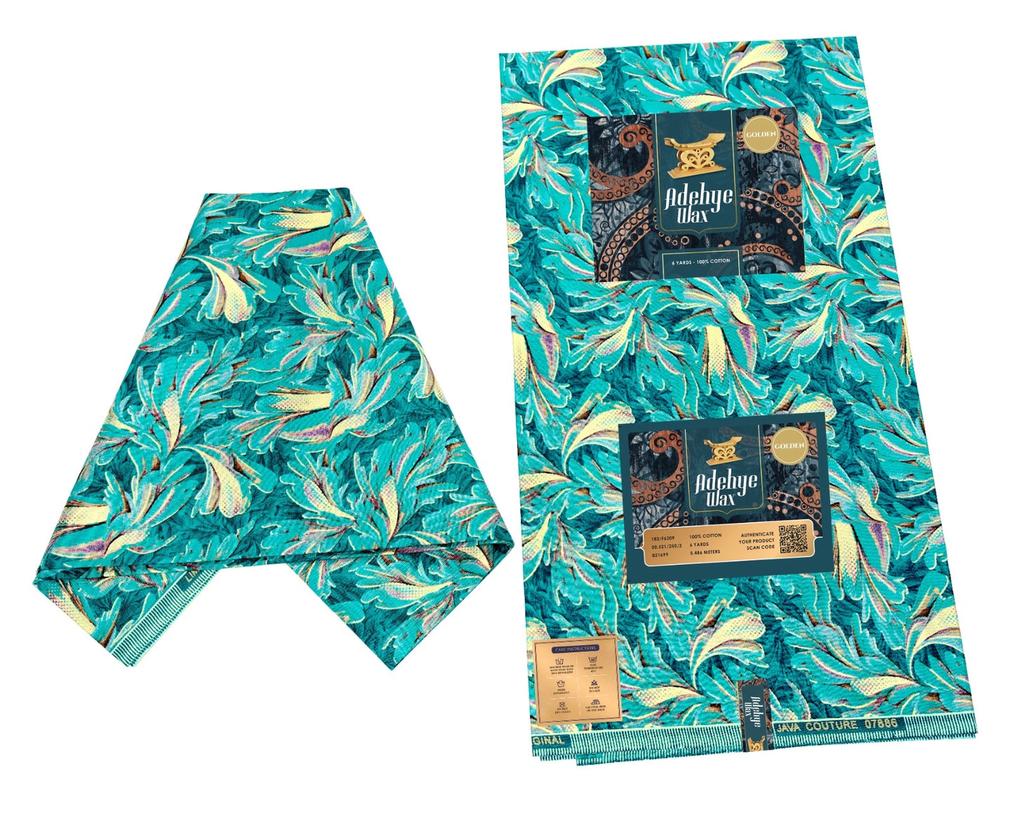 Java golden  fabric