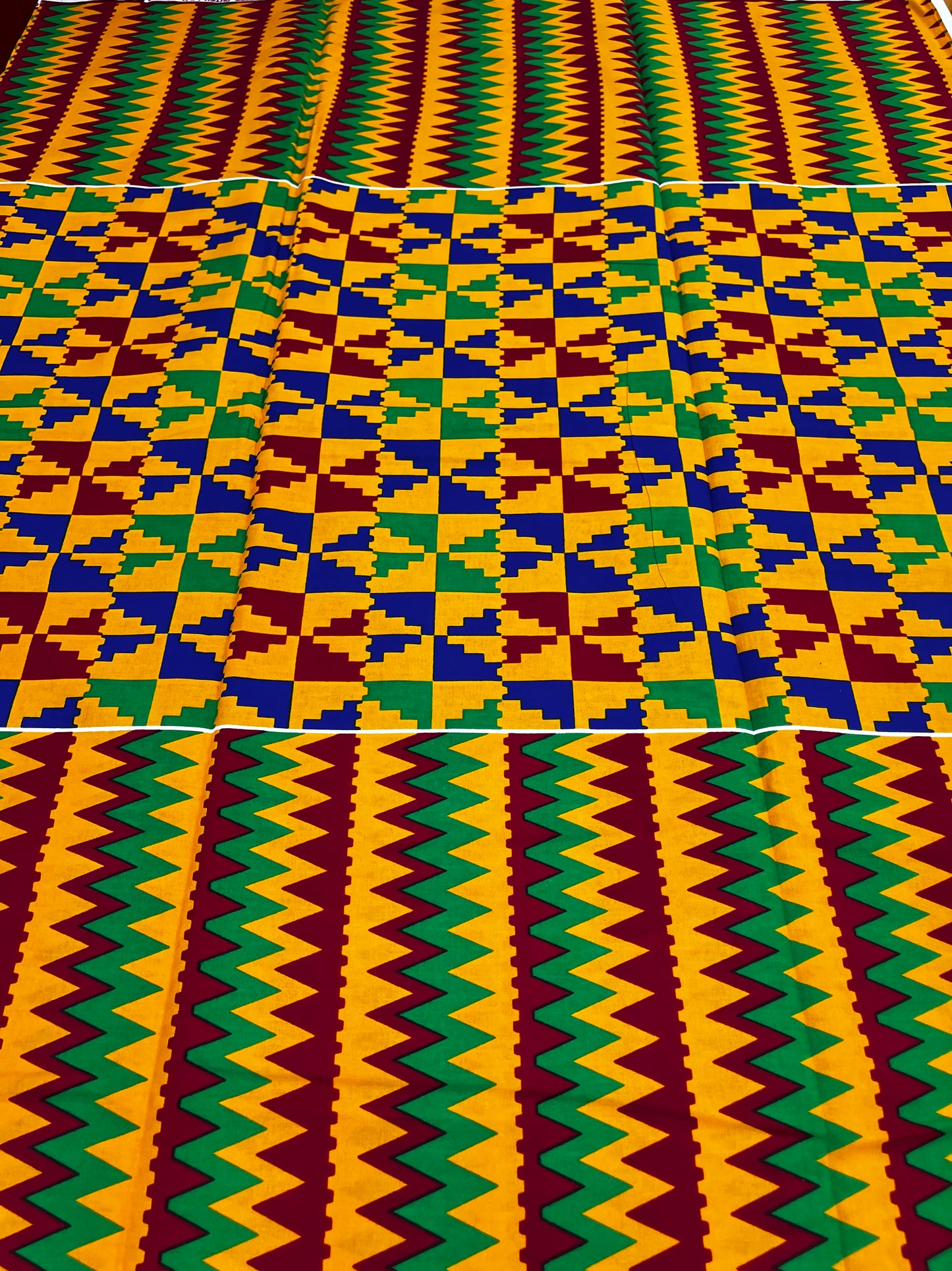 African kente fabric