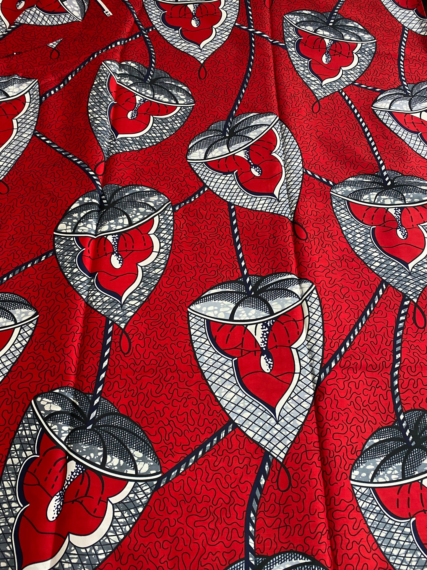 African print fabric by the yard