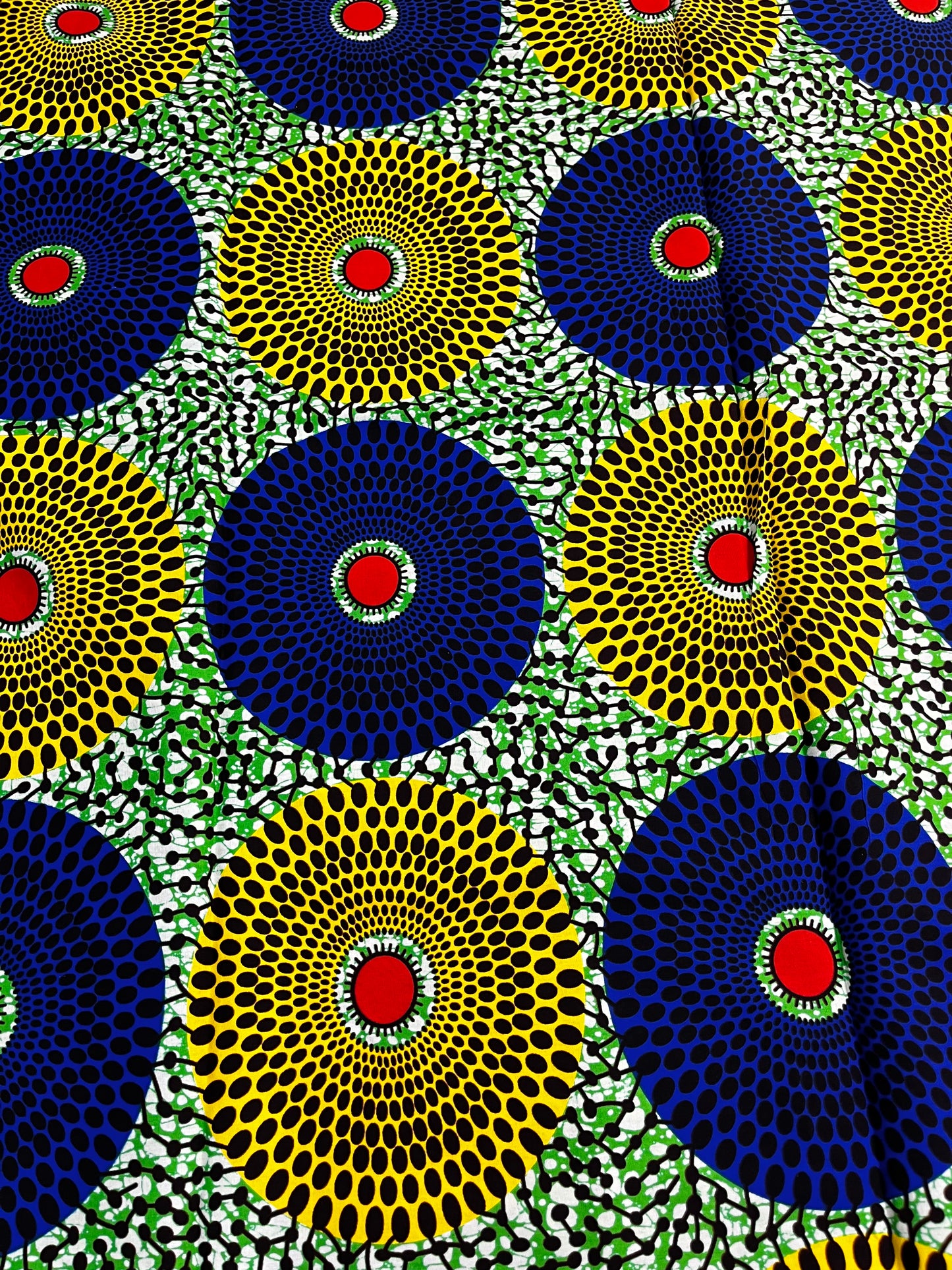 6 yards African print fabric