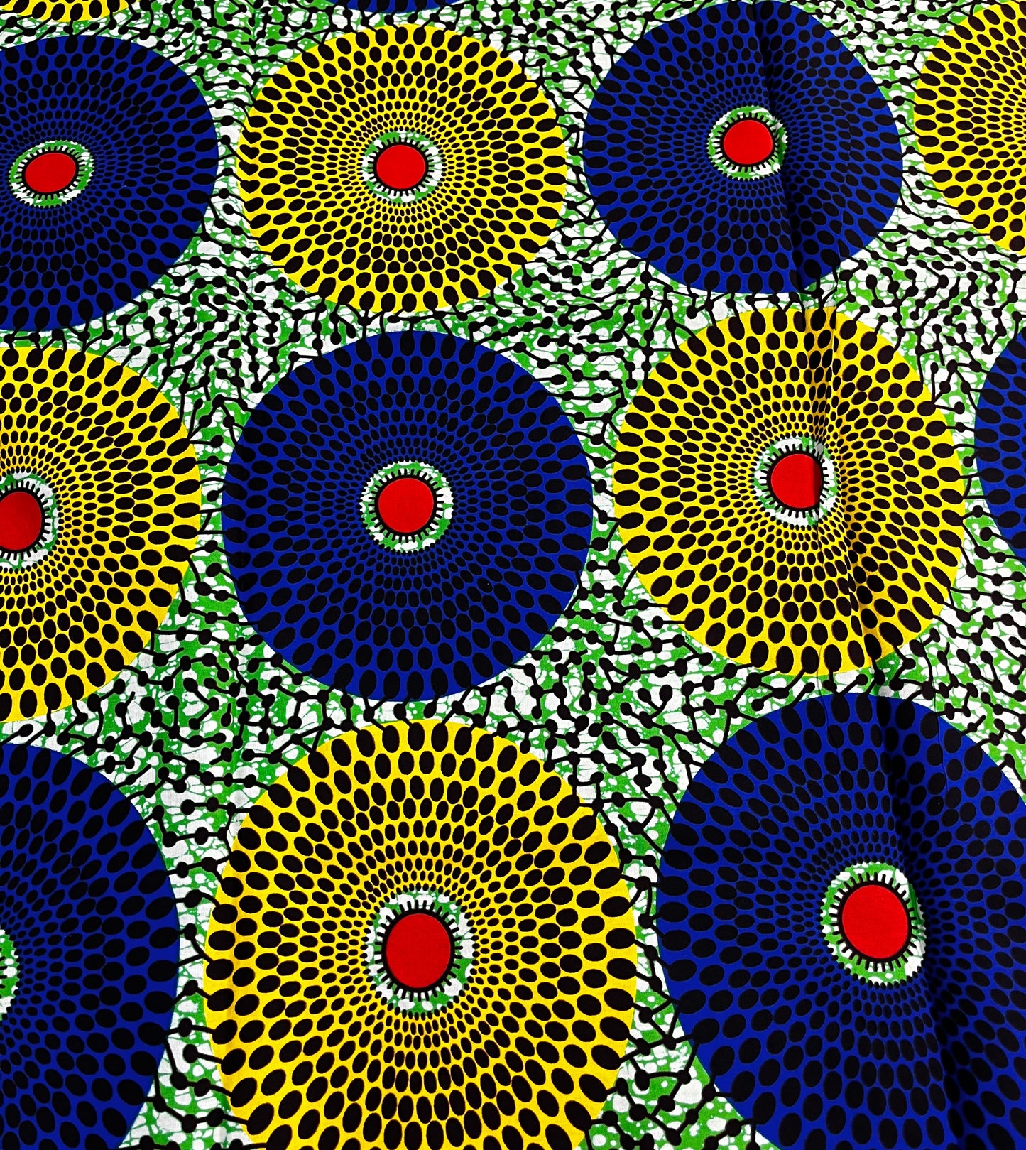 6 yards African print fabric