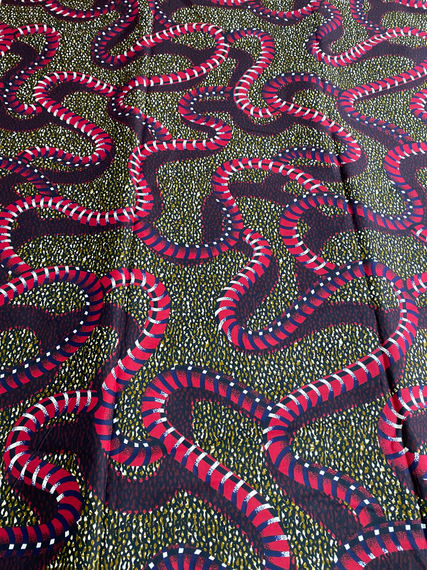 African print fabric by the yard