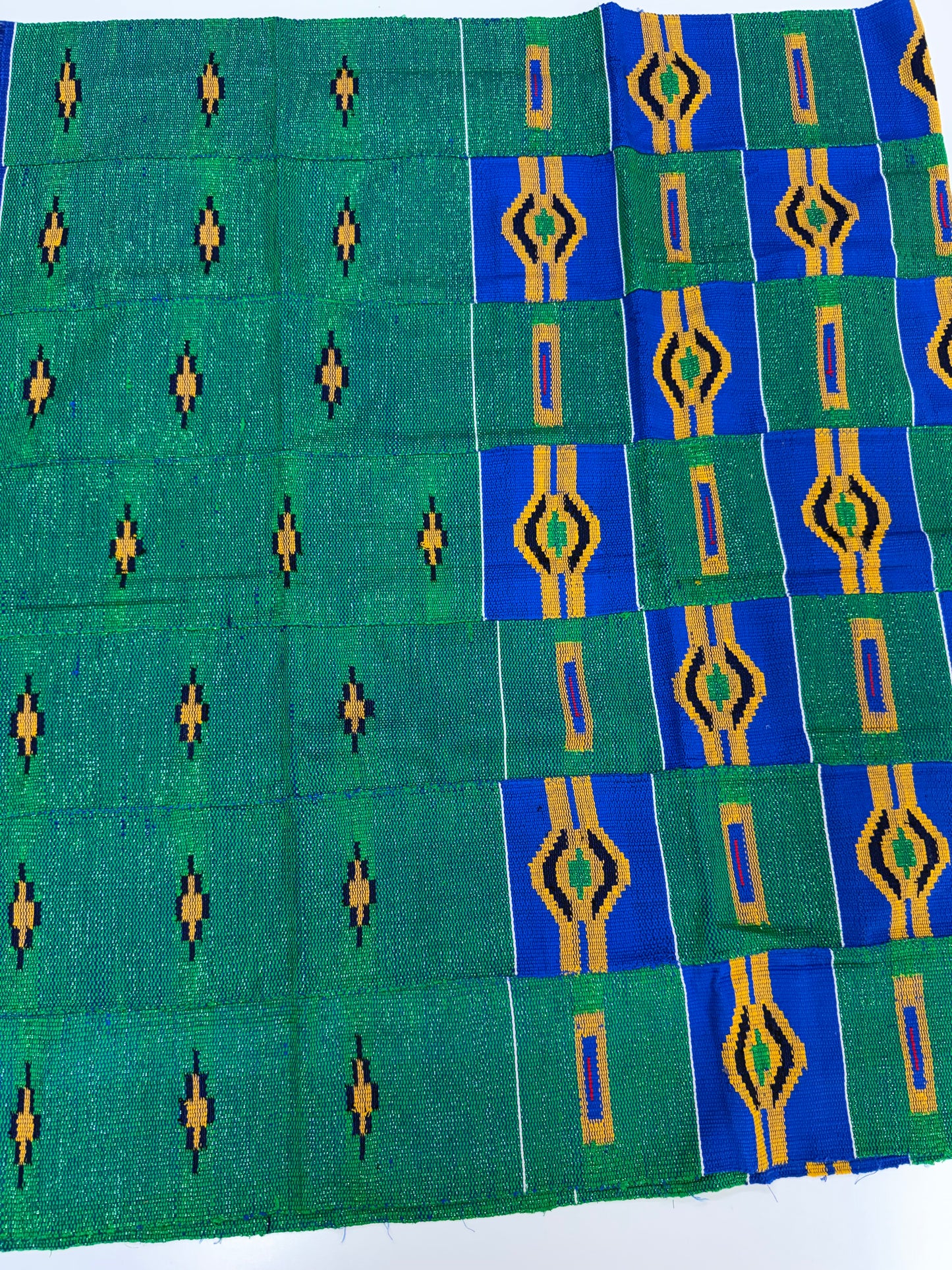 Authentic Ghana Bonwire Handwoven Kente Fabric