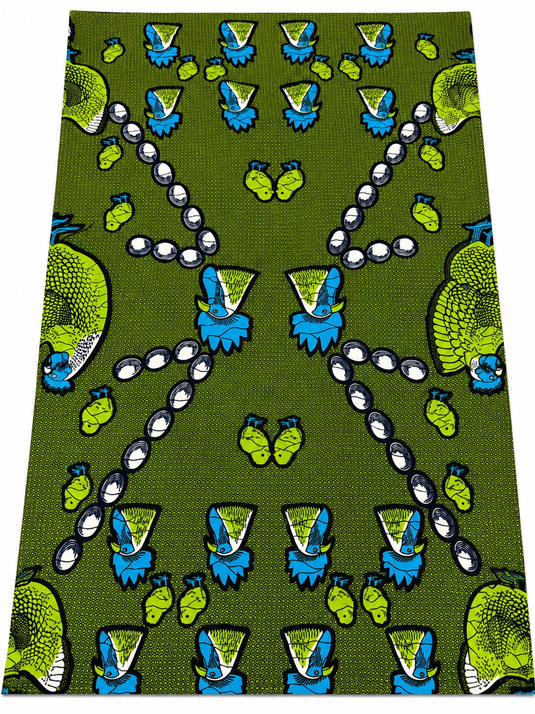 6 yards African print fabric
