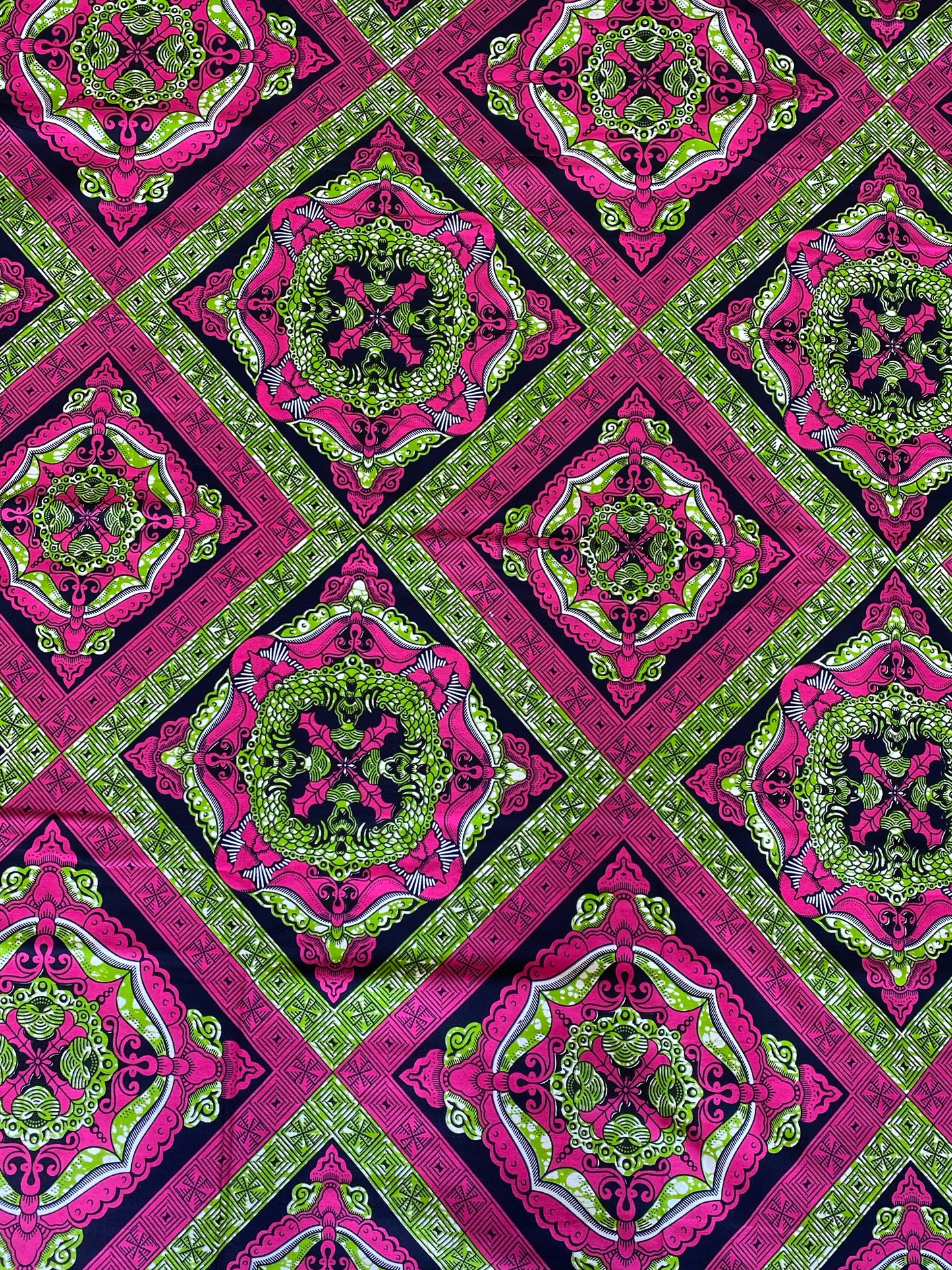 African print fabric by the yard