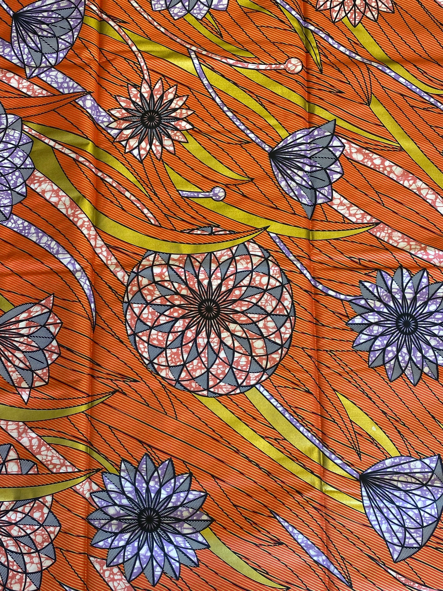 Embellish with gold print 100% cotton