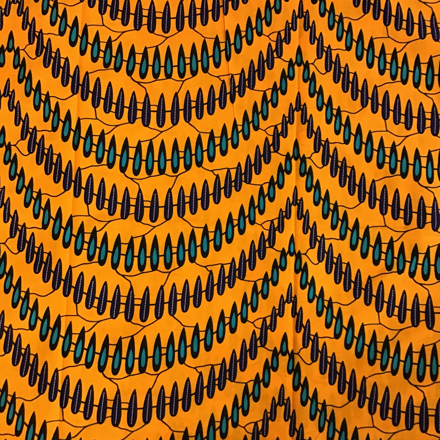 African wax print fabric