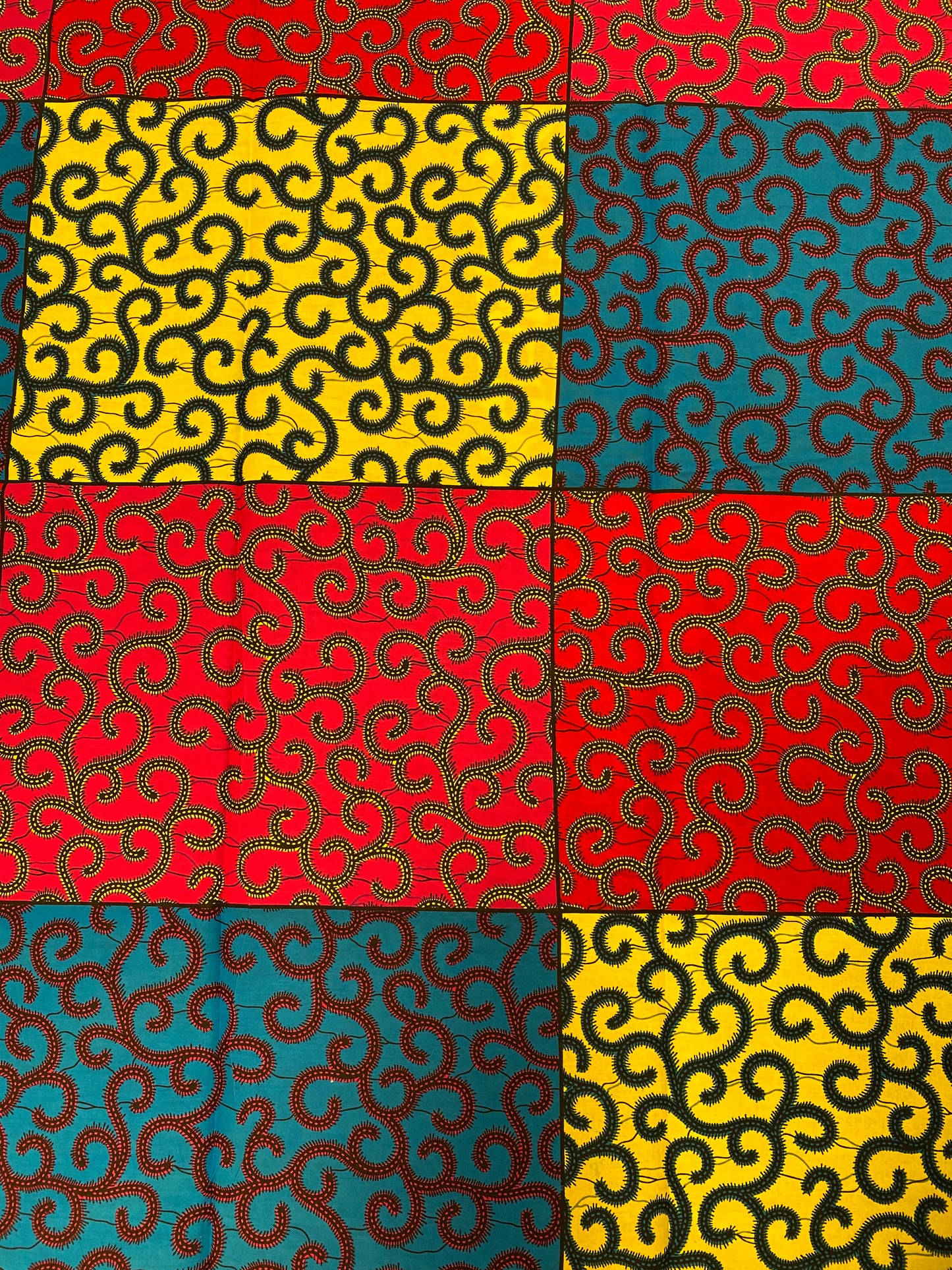 Ankara wax print