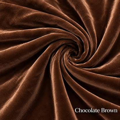 Luxury Velvet Fabric by the Yard – 58/60” Wide | Multiple Colors Available