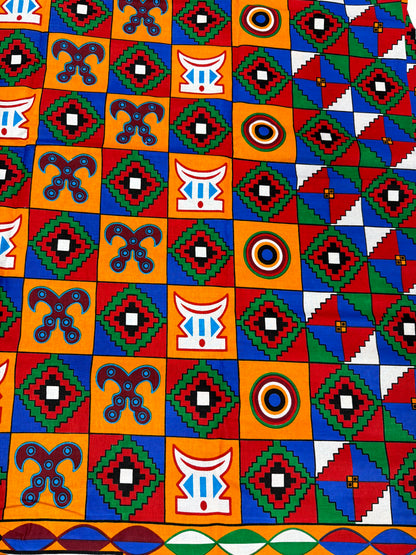 African print fabric by the yard￼