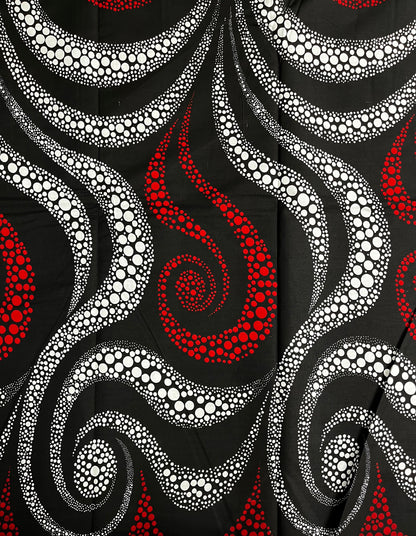 African ￼ print fabric ￼