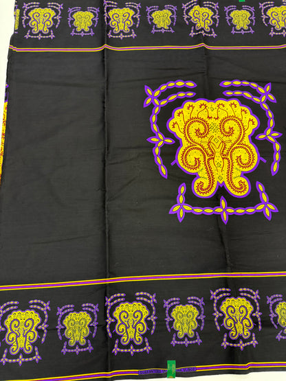 6 yards African Wax Print
