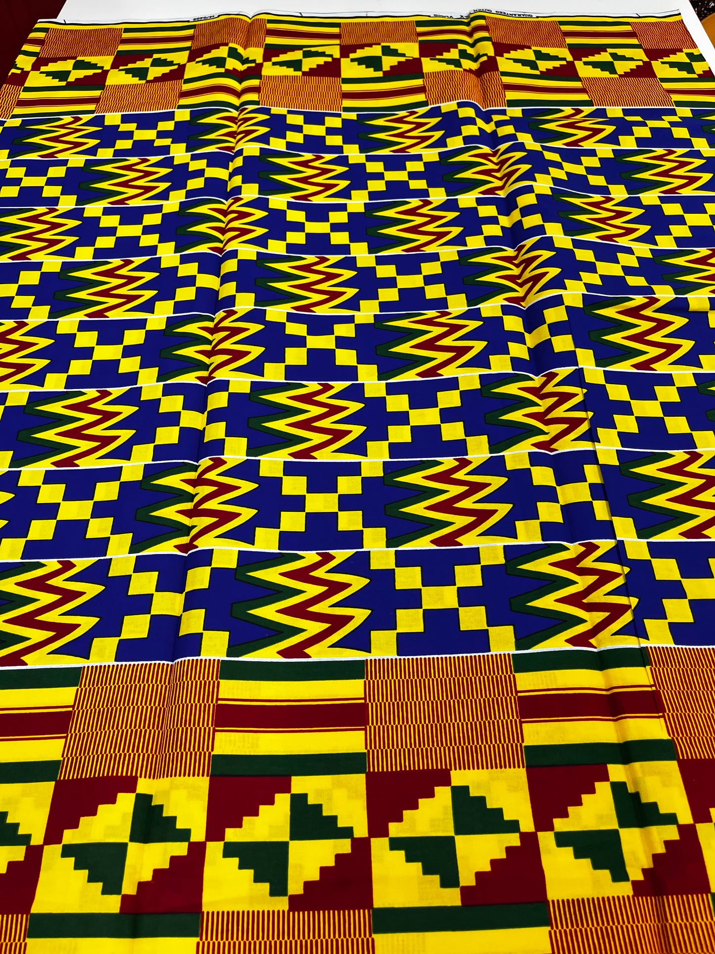 African kente fabric