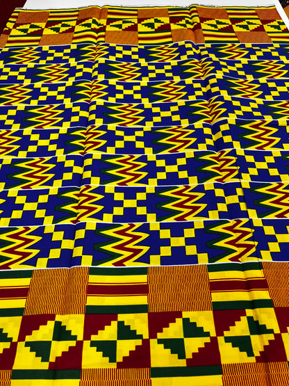 African kente fabric