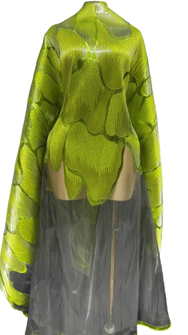 Luxury Liquid Organza Brocade 60” Wide – By Yard