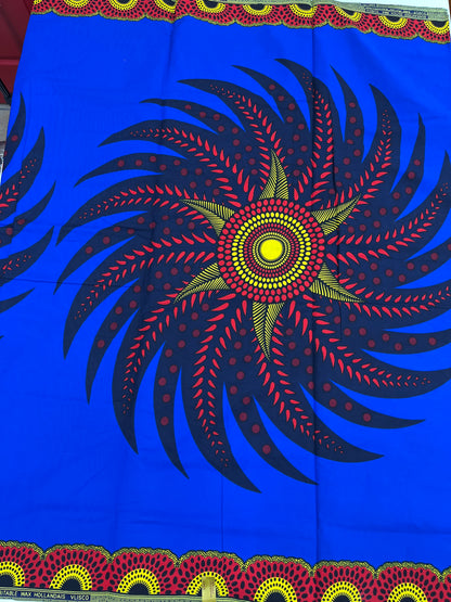 Blue African Fabric