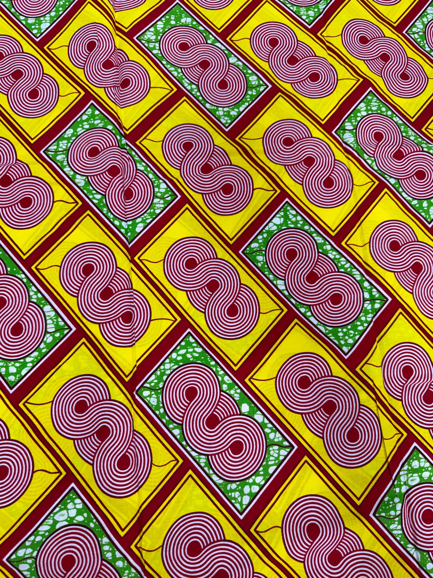 6 yards African print fabric