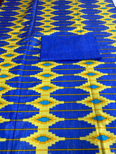 Load image into Gallery viewer, 6 yards Kente African print fabric
