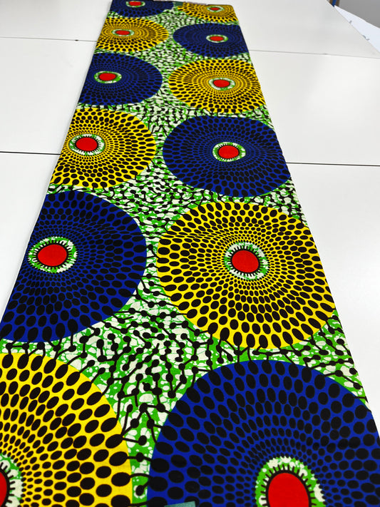 6 yards African print fabric