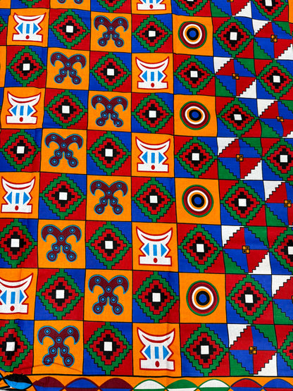 African print fabric by the yard￼