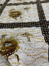 Load image into Gallery viewer, Beaded African print fabric￼
