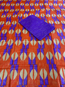 6 yards Kente African print fabric