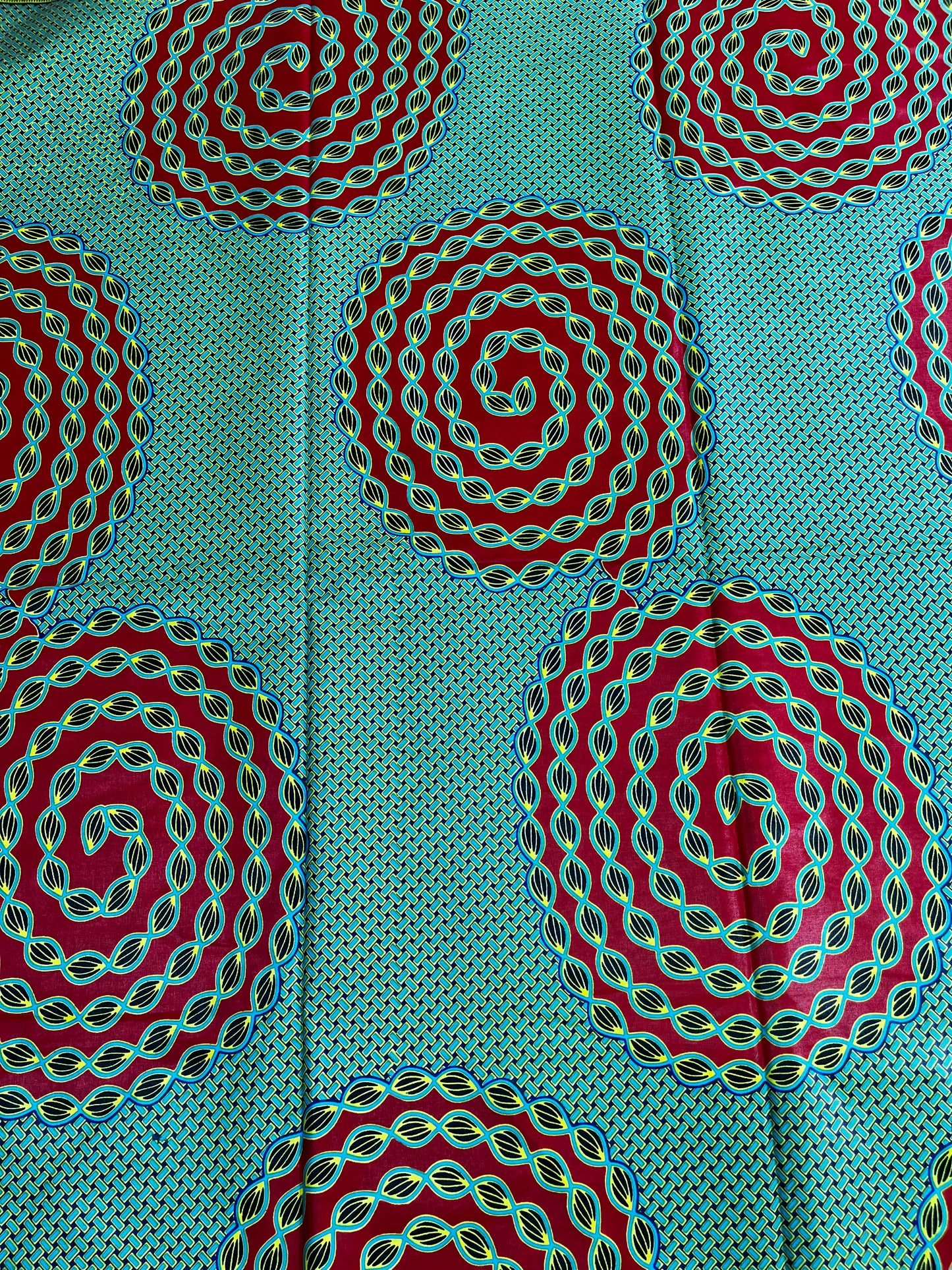 Ankara print fabric