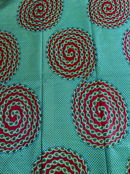 Ankara print fabric