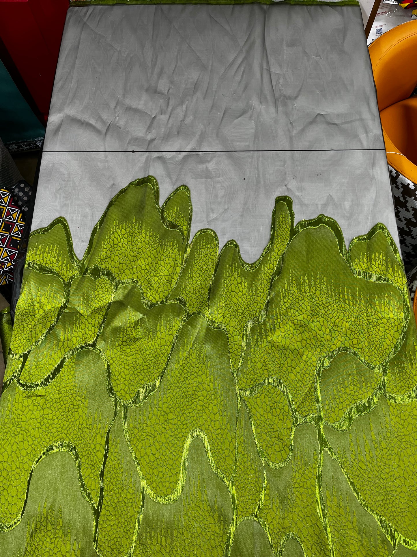 Luxury Liquid Organza Brocade 60” Wide – By Yard