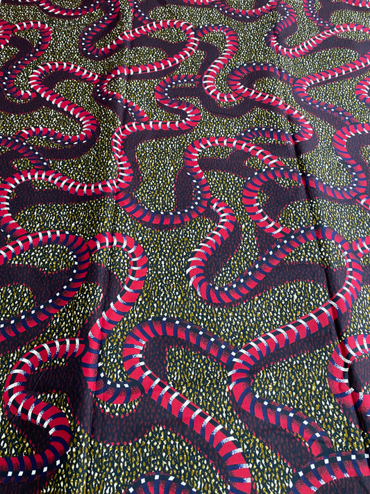 African print fabric by the yard￼