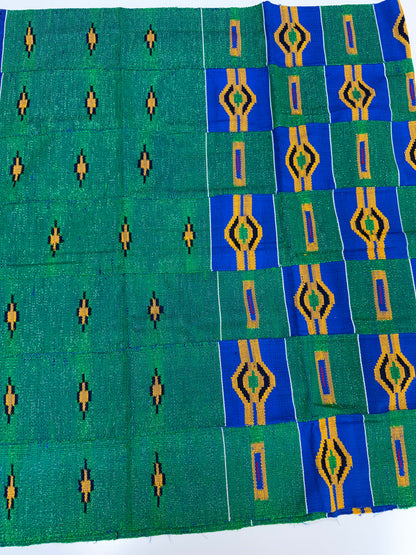 Authentic Ghana Bonwire Handwoven Kente Fabric