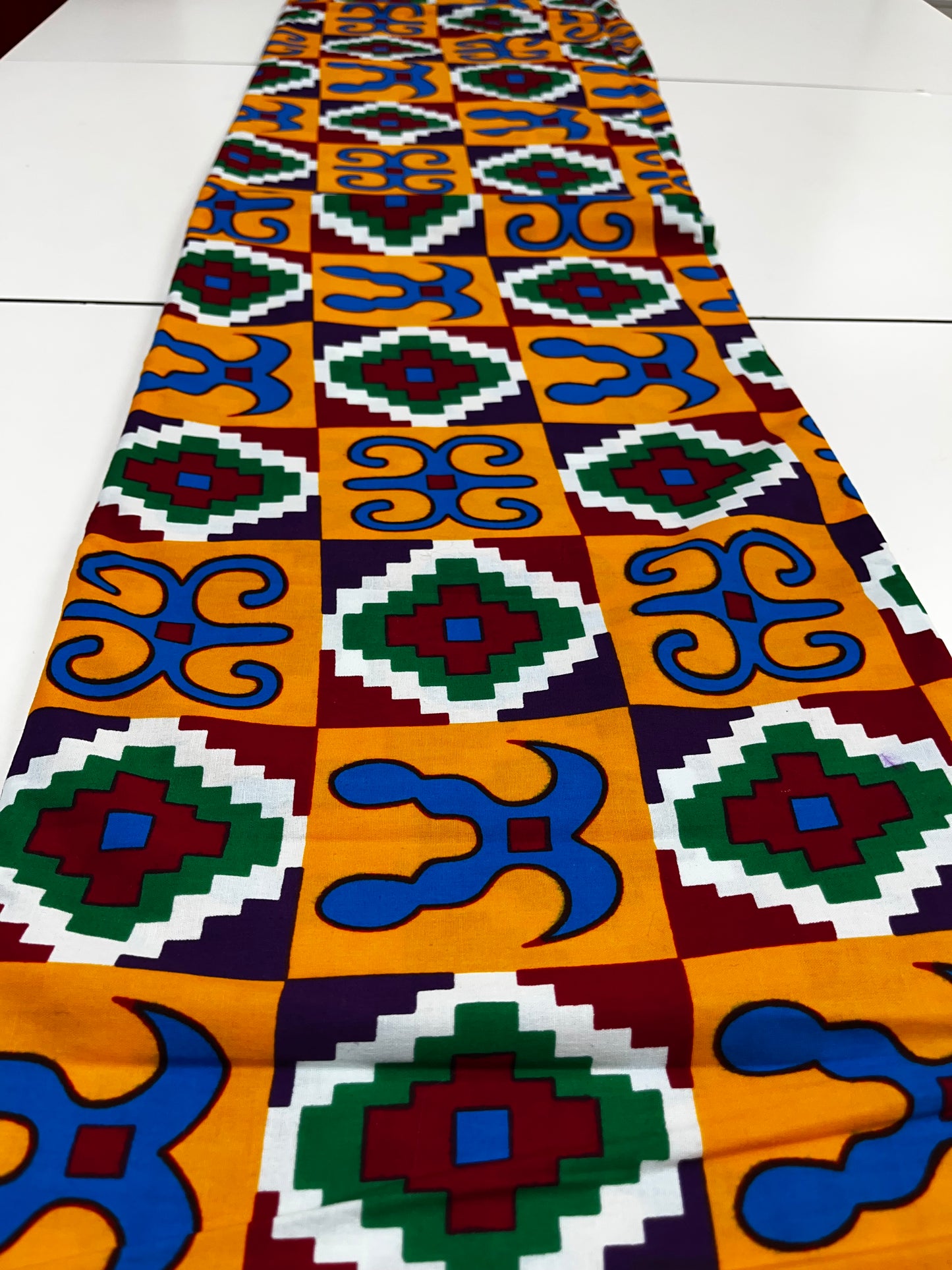 African kente fabric
