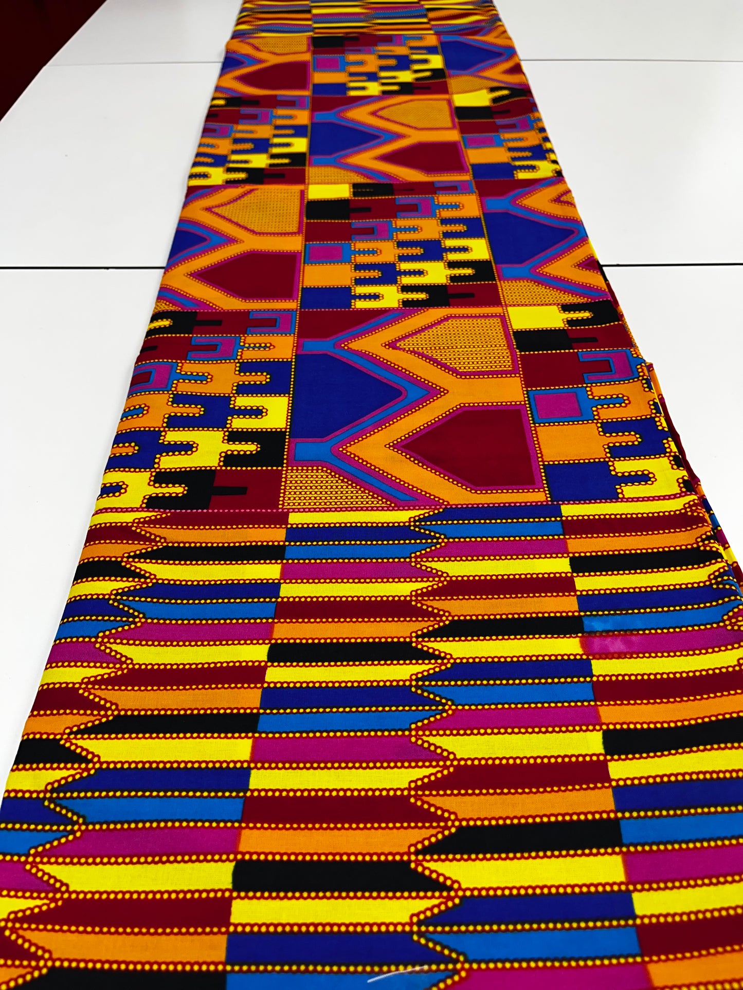 African kente fabric