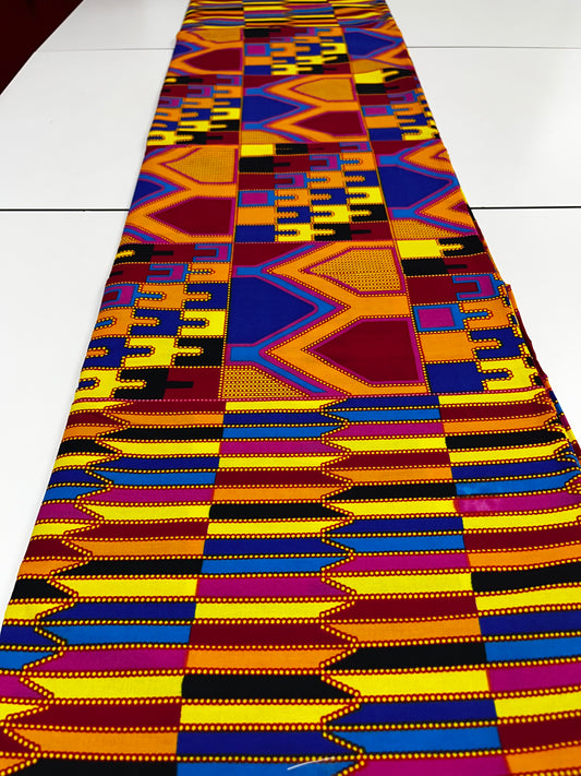 African kente fabric