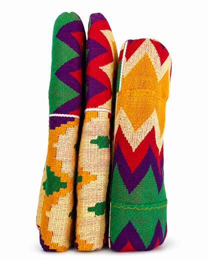 Authentic Ghana Bonwire Handwoven Kente Fabric