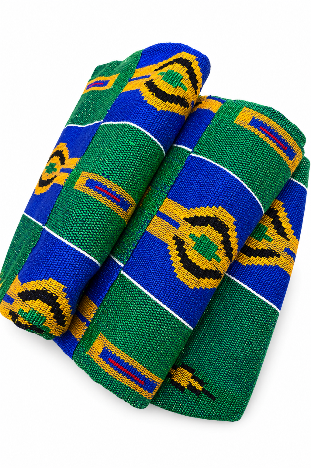 Authentic Ghana Bonwire Handwoven Kente Fabric