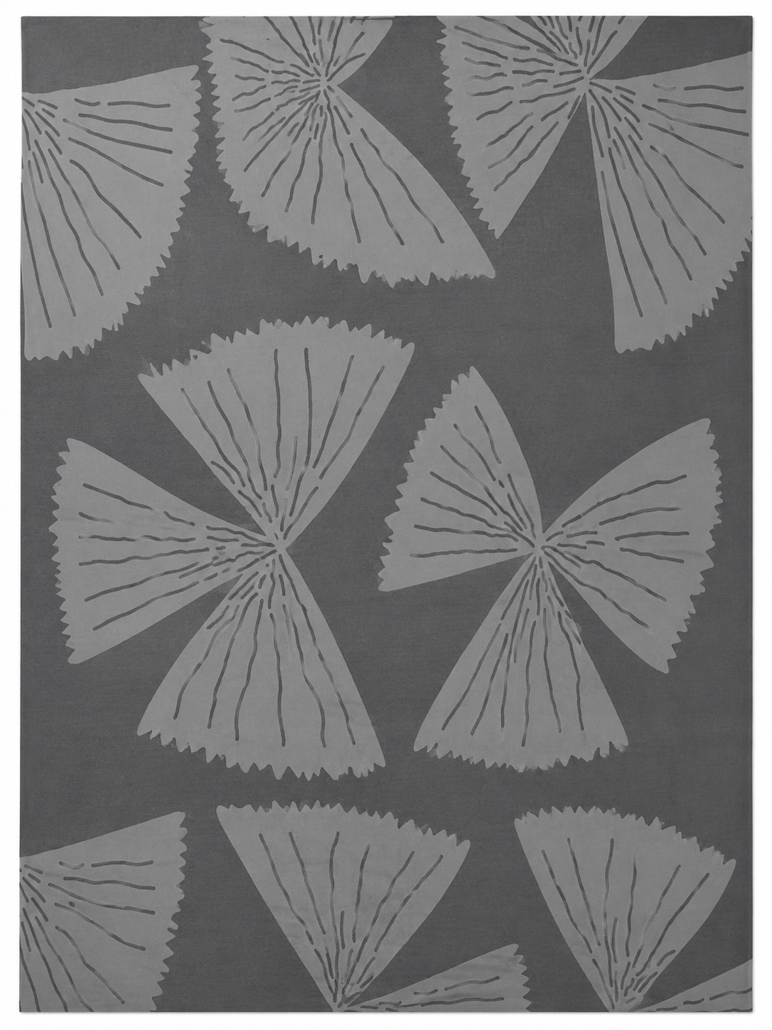 Black-on-Black African Wax Print Fabric