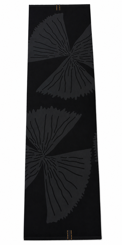 Black-on-Black African Wax Print Fabric