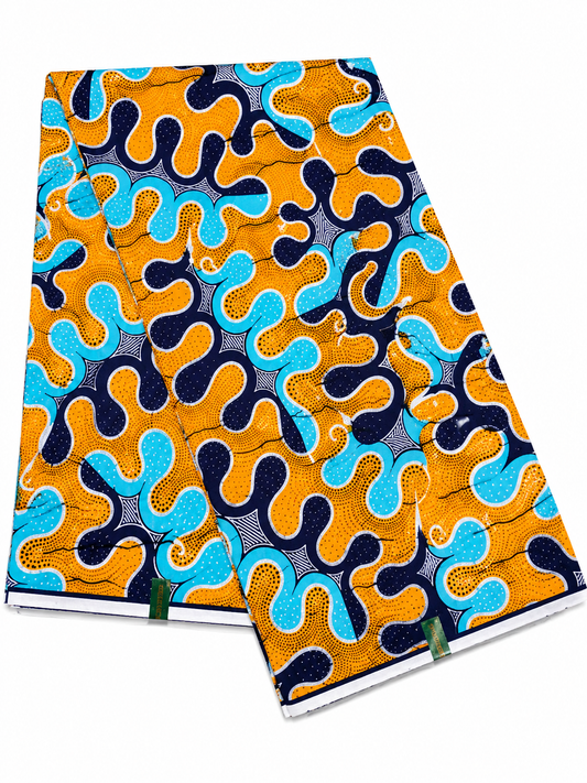 Embellished with gold print 100% cotton
