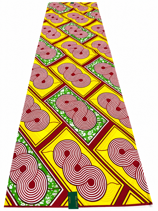 6 yards African print fabric