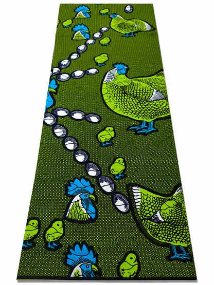 6 yards African print fabric