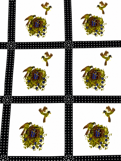 Bird’s Nest Premium Cotton Print Fabric