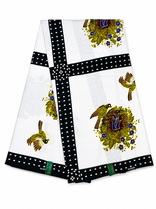 Bird’s Nest Premium Cotton Print Fabric