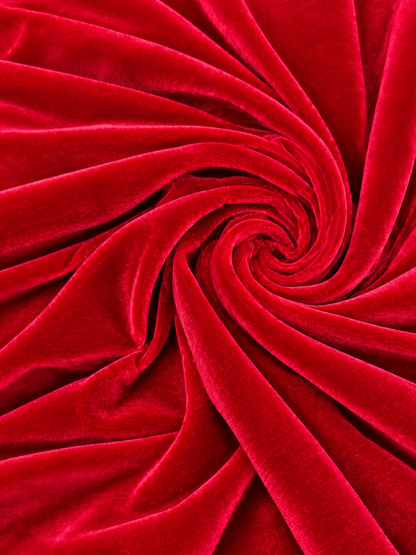 Luxury Velvet Fabric by the Yard – 58/60” Wide | Multiple Colors Available