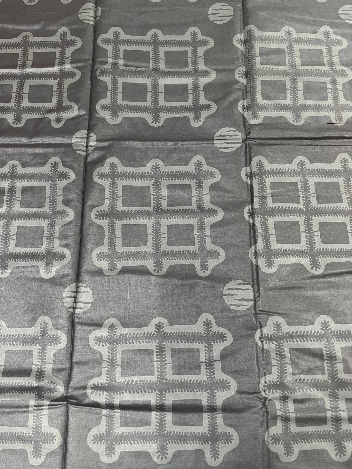 Traditional Black African Cloth – 6 Yards